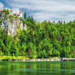 Medieval castle, Bled lake